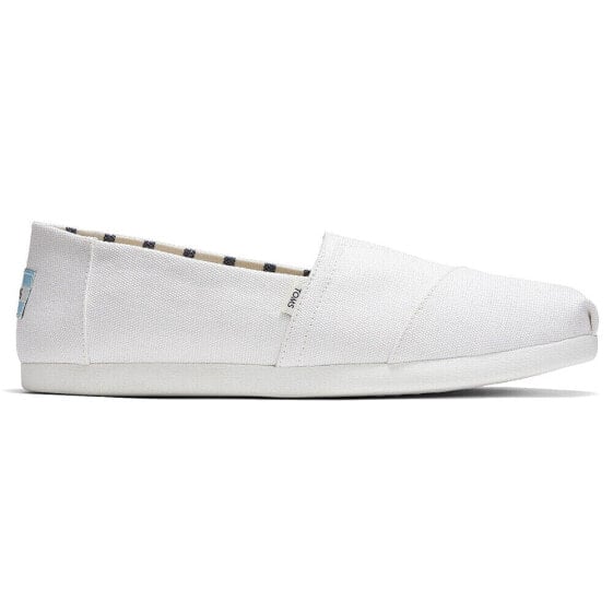 TOMS Alpargata Classic Slip On Mens White Casual Shoes 10015901T