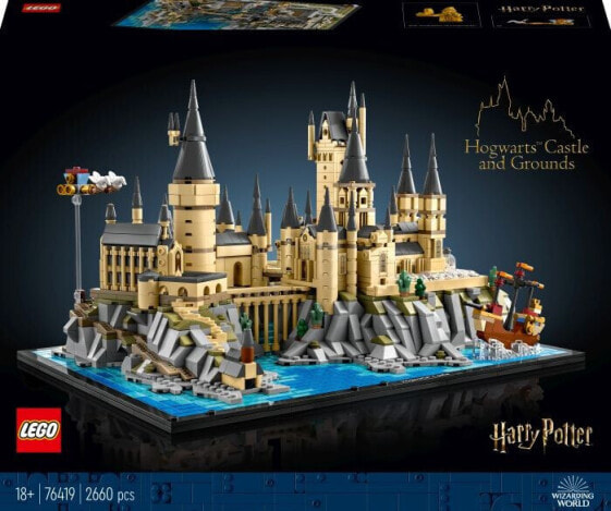 Конструктор Lego LGO HP Hogwarts with castle grounds.