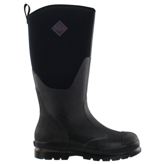 Muck Boot Chore Tall Pull On Womens Black Casual Boots WCHT-000