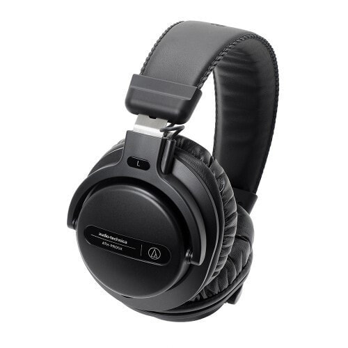 Audio-Technica ATH-PRO5X - Kopfhörer - Kopfband - Musik - Schwarz - Verkabelt - Ohraufliegend