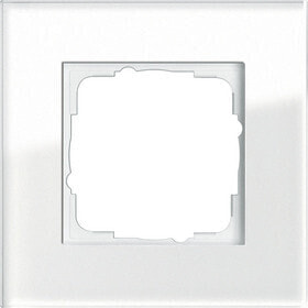 GIRA Esprit Glas - White - Screwless - 95 mm - 95 mm - 9.85 mm - 1 pc(s)