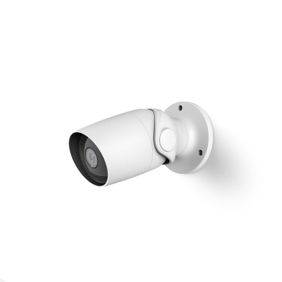 Hama 00176576 - IP security camera - Outdoor - Wireless - Wall - White - Bullet