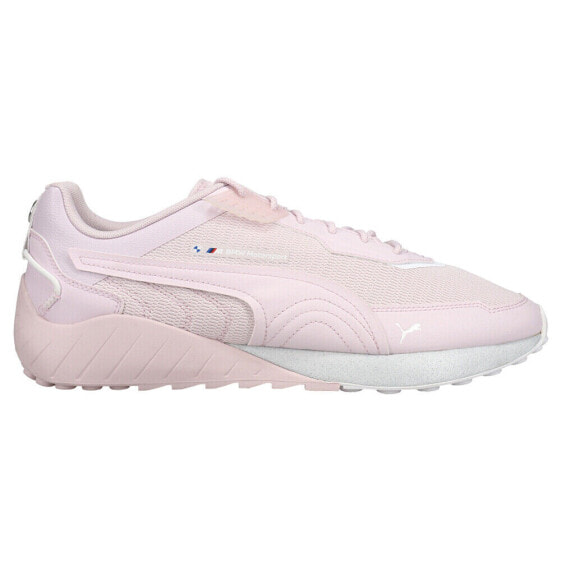 Puma Bmw M Motorsport Speedfusion Lace Up Womens Pink Sneakers Casual Shoes 307