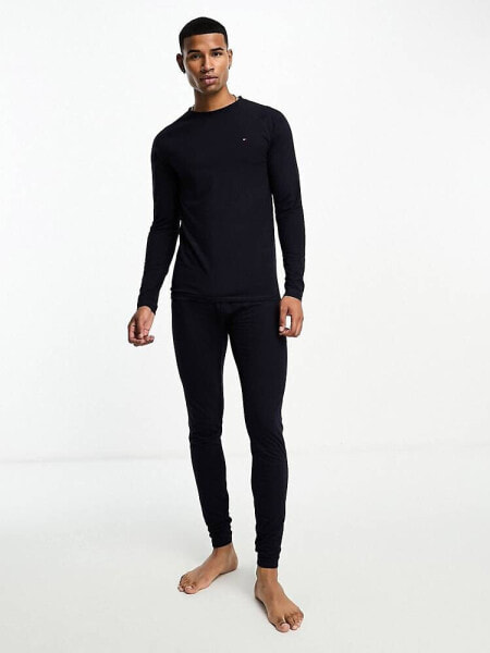 Tommy Hilfiger thermal pants in navy