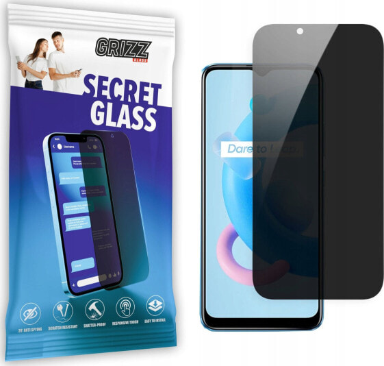 GrizzGlass Szkło prywatyzujące GrizzGlass SecretGlass Realme C20A