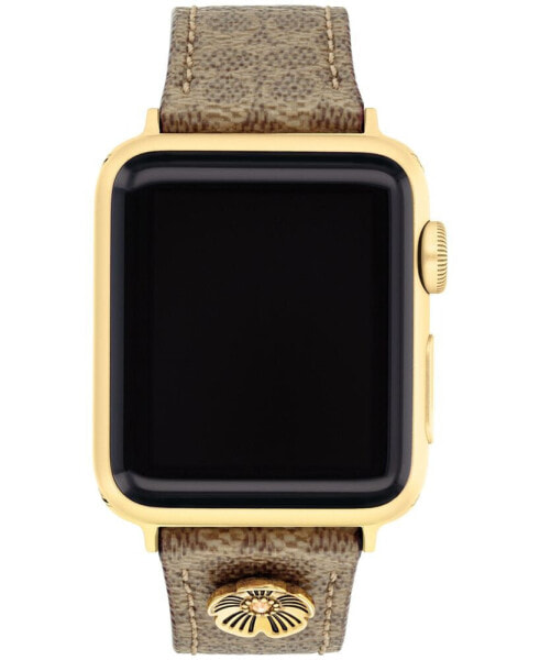 Часы COACH Signature C Canvas для Apple Watch 38/40/41 мм