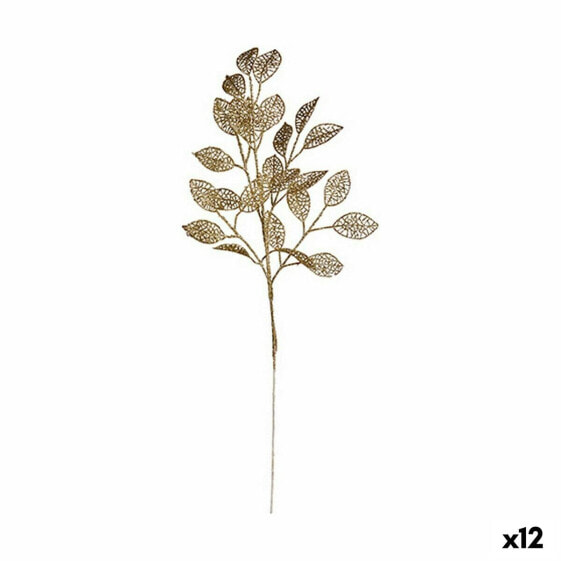 Branch Golden Plastic 31 x 68 x 2 cm (12 Units)