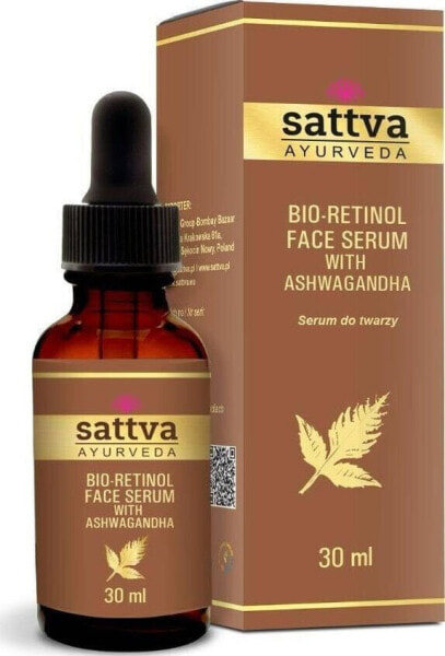 Sattva Sattva Bio-Retinol serum do twarzy z ashwagandhą 30ml