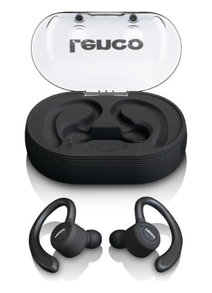 Lenco EPB-460BK Bluetooth Sport In Ear Stereo-Headset Headset Ohrbügel - Headset - Stereo