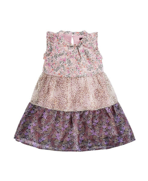 Child Tilly Garden Printed Chiffon Woven Dress