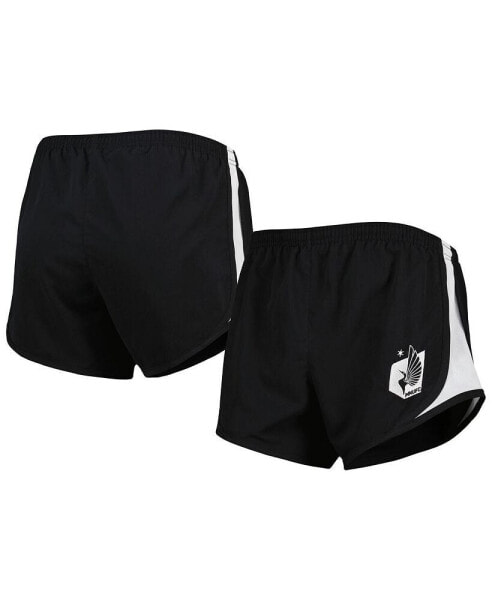 Women's Black Minnesota United FC Basic Sport Mesh Shorts