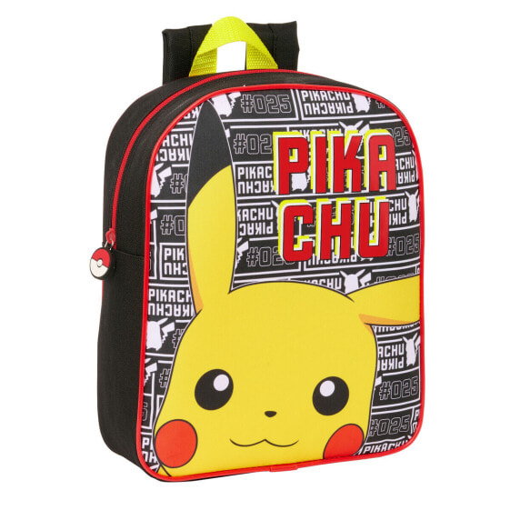 Детский рюкзак Pokémon Жёлтый Чёрный 22 x 27 x 10 cm