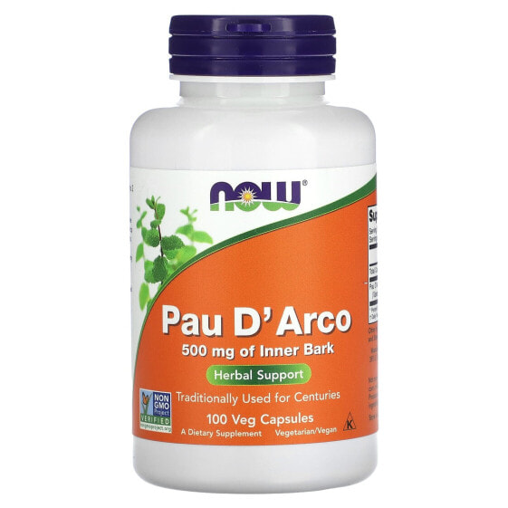 Pau D'Arco, 100 Veg Capsules