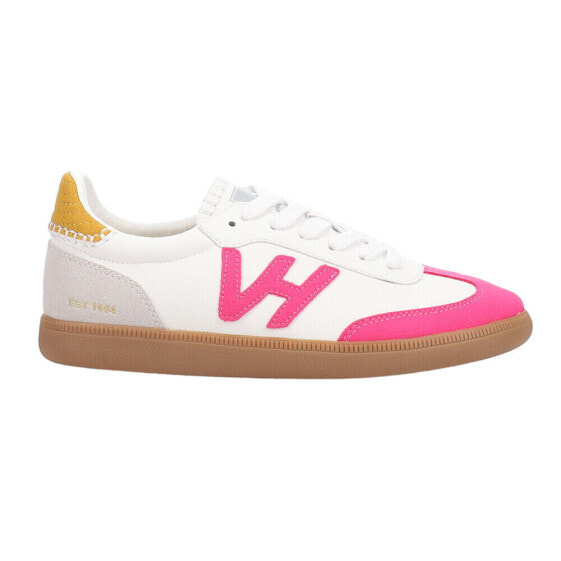 Vintage Havana Crisp Lace Up Womens Pink, White Sneakers Casual Shoes CRISP12-6