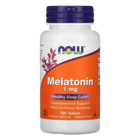 Витамины для здорового сна NOW Мелатонин, 5 мг, 120 таблеток