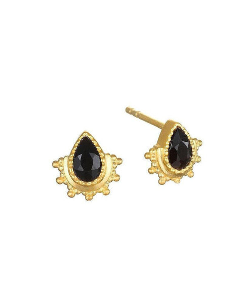 Black onyx radial studs