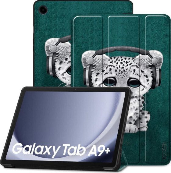 Etui na tablet Tech-Protect TECH-PROTECT SMARTCASE GALAXY TAB A9+ PLUS 11.0 X210 / X215 / X216 SAD CAT