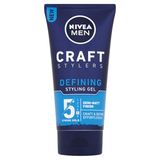 Styling AC gel matte appearance of hair for men (Defining Styling Gel) 150 ml