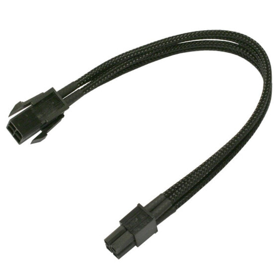 Nanoxia NXP4V3E - 0.3 m - Molex (4-pin) - Molex (4-pin) - Male - Female - Straight