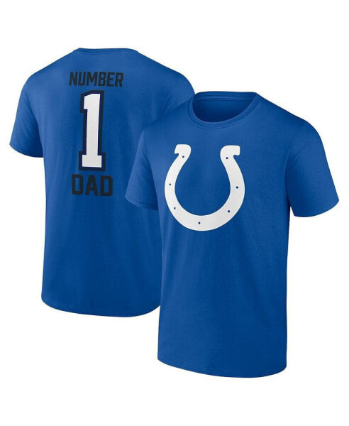 Men's Royal Indianapolis Colts Father's Day T-Shirt