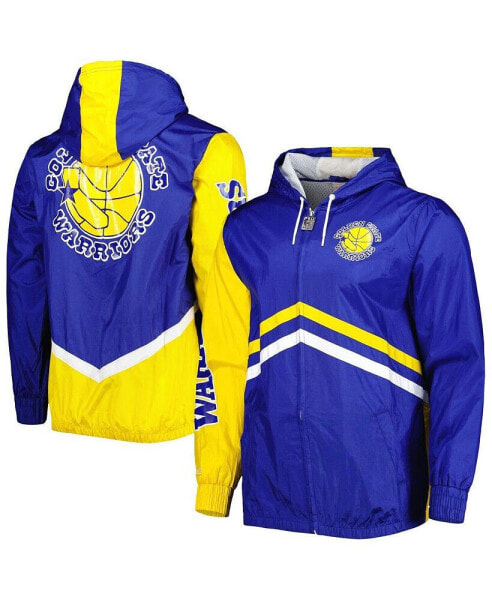 Men's Royal Golden State Warriors Undeniable Full-Zip Windbreaker Jacket