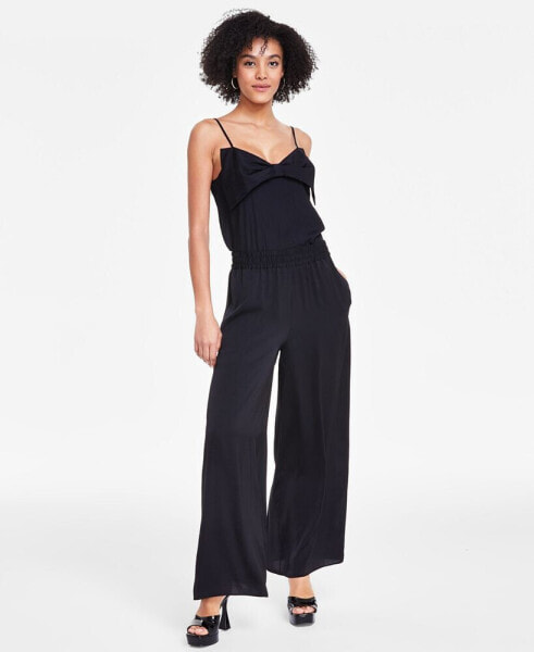 Women's Silky Pull-On Wide-Leg Pants, Created for Macy's