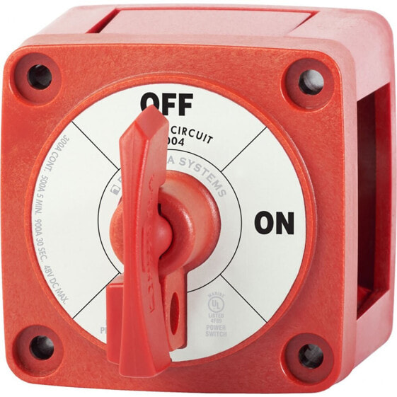 BLUE SEA SYSTEMS On-Off Locking Key Battery Switch