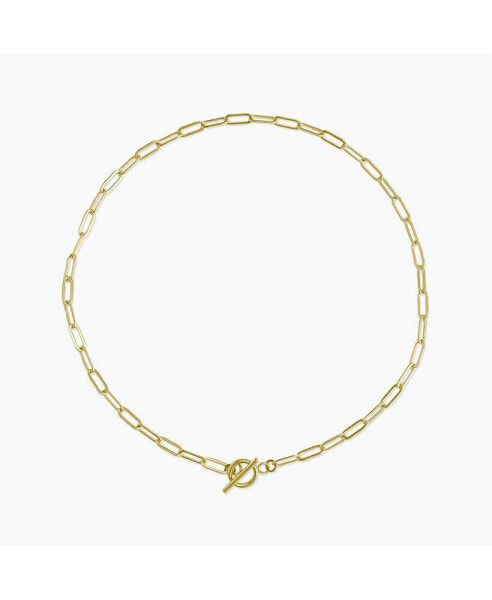 Dainty Link Chain Necklace Gold