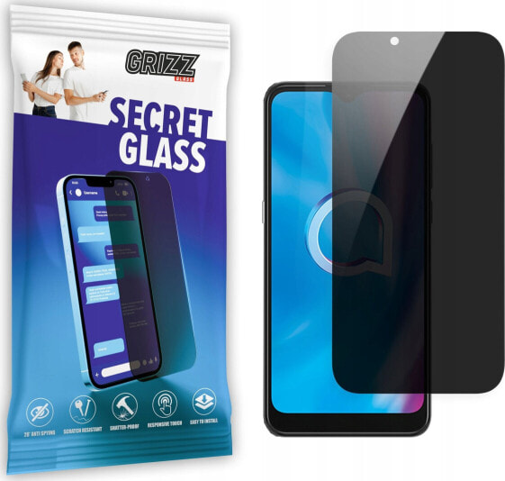 GrizzGlass Szkło prywatyzujące GrizzGlass SecretGlass do Alcatel 1s 2021