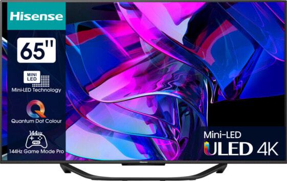 Hisense 65U7KQ 164 cm 65 Zoll silber UltraHD/4K Triple Tuner HDR10+ WLAN LAN