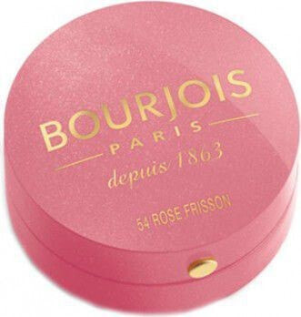 Bourjois Little Round Pot Blush 54 Rose Frisson  Компактные легкие румяна 2,5 г + кисточка