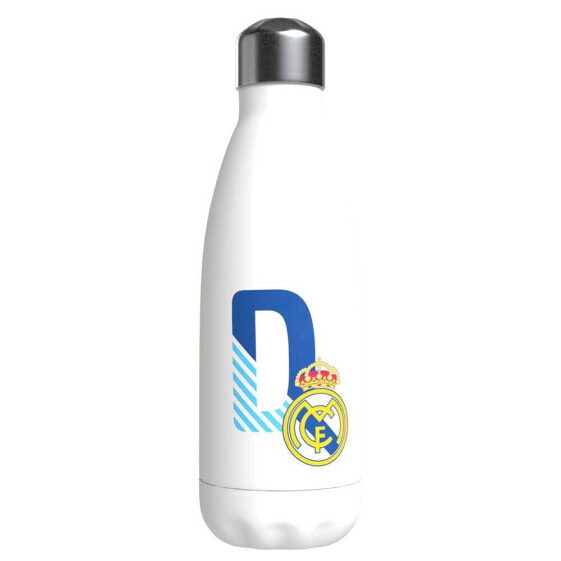 REAL MADRID Letter D Customized Stainless Steel Bottle 550ml