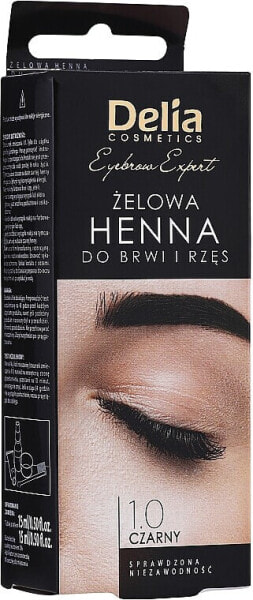 Delia Eyebrow Tint Gel ProColor 1.0 Black