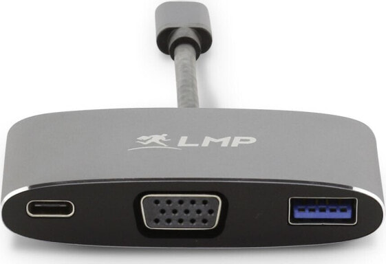 Stacja/replikator LMP USB-C (LMP-USBC-VGA-MA-SG)