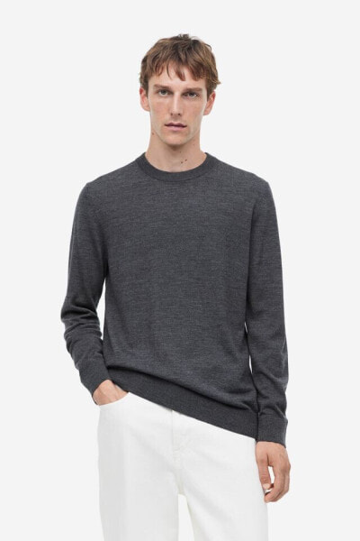 Slim Fit Merino Wool Sweater