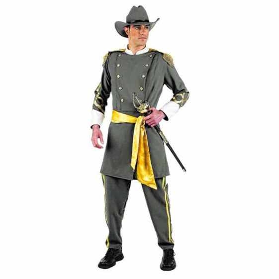 Маскарадные костюмы для взрослых Limit Costumes Солдат конфедерации 4 Предметы Разноцветный
