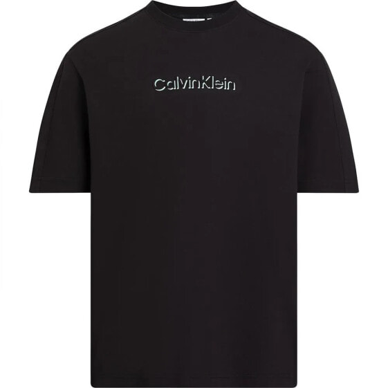 CALVIN KLEIN Shadow Embossed Logo short sleeve T-shirt