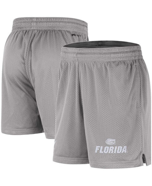 Men's Gray Florida Gators Mesh Performance Shorts