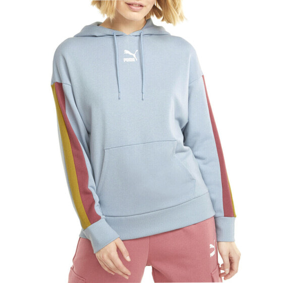 Толстовка Puma Clsx Pullover  Blue