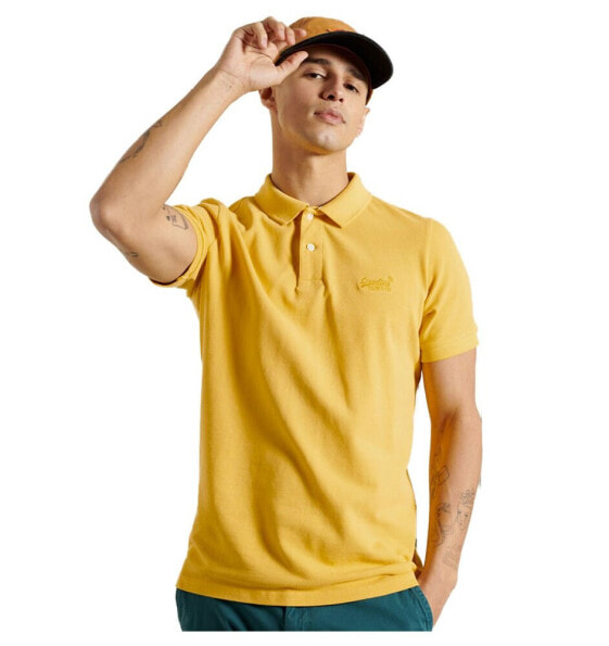 SUPERDRY Vintage Destroyed short sleeve polo