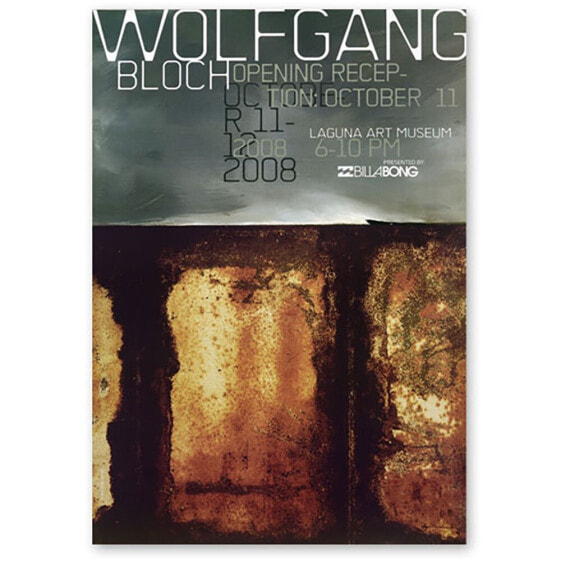 Постер картина WOLFGANG BLOCH в Лагунном музее Art Laguna