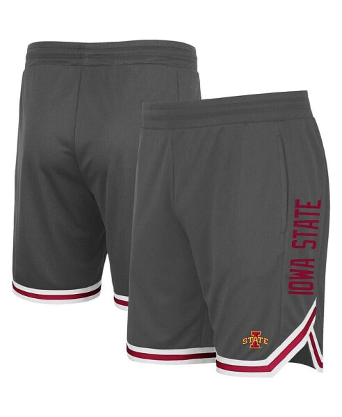 Men's Charcoal Iowa State Cyclones Continuity Shorts