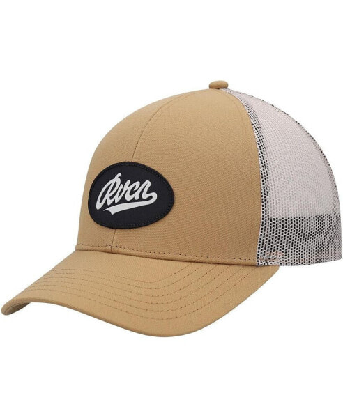 Men's Gold Work Script Trucker Snapback Hat