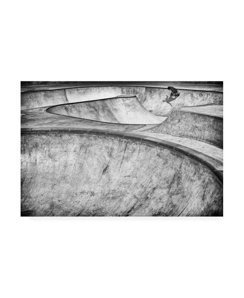 Tomer Eliash Concrete Slider Canvas Art - 20" x 25"