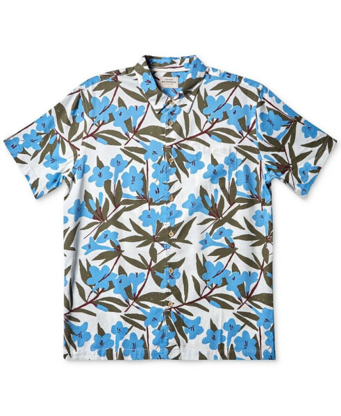 Рубашка мужская Quiksilver Waterman с тропическим принтом