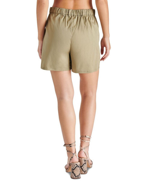 Women's Anida High-Rise Pleat-Front Shorts