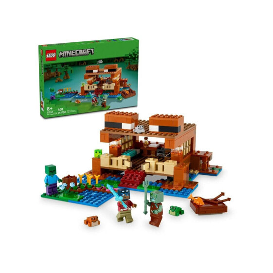 Игровой набор Lego 21256 Minecraft Домик Лягушки