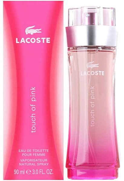 Легкий женский парфюм Touch Of Pink Lacoste