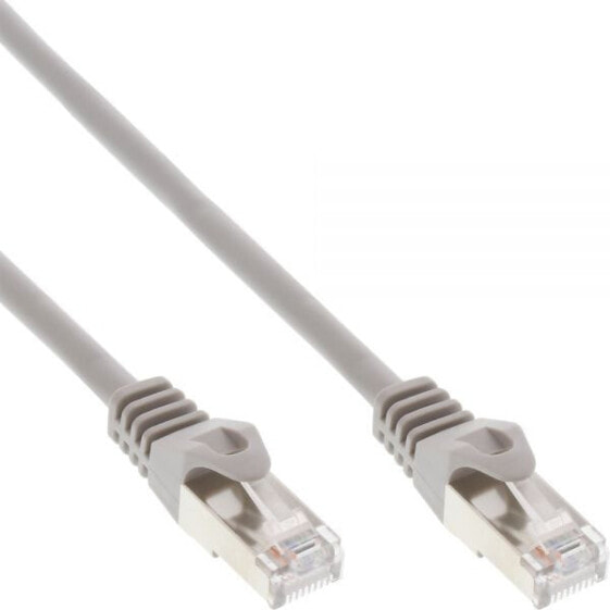 InLine Patch Cable U/UTP Cat.5e grey 0.3m