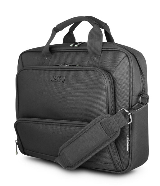Urban Factory Mixee Toploading Laptop Bag 17.3" Black - Briefcase - 43.9 cm (17.3") - Shoulder strap - 780 g